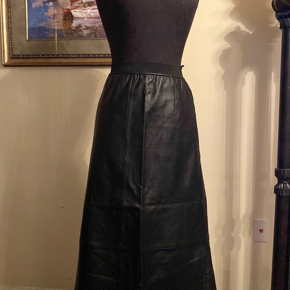 margaret Godfrey Dresses & Skirts - Ladies Genuine Leather Skirt-Margaret Godfrey